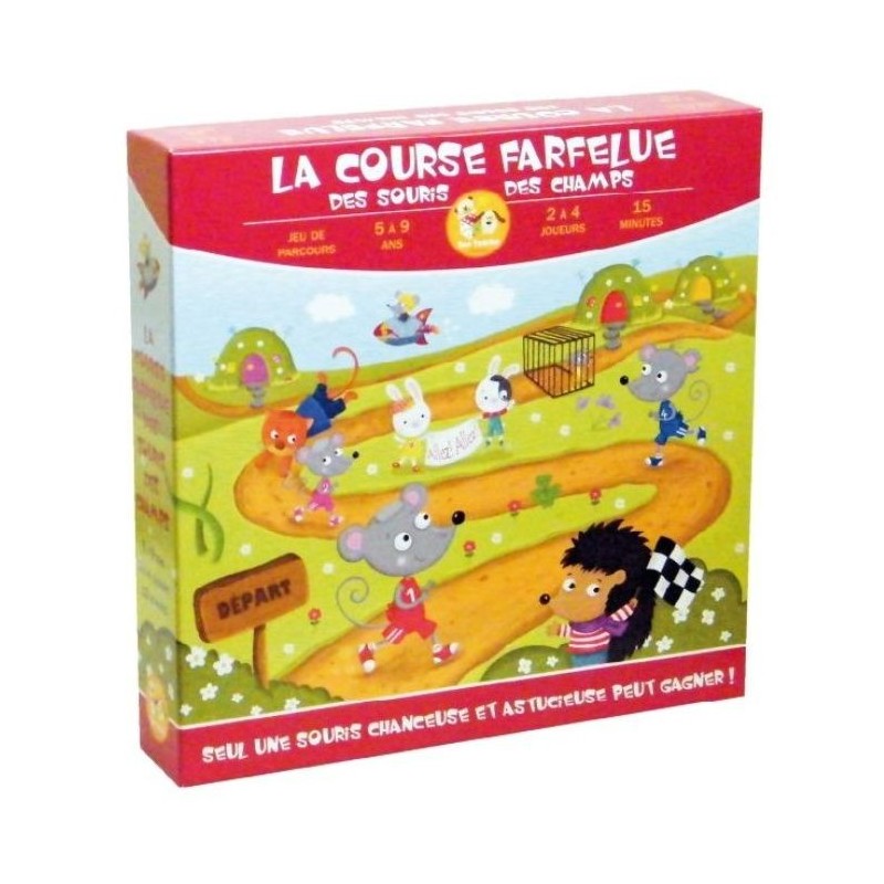 La course farfelue des souris des champs un jeu Zoé Yatéka