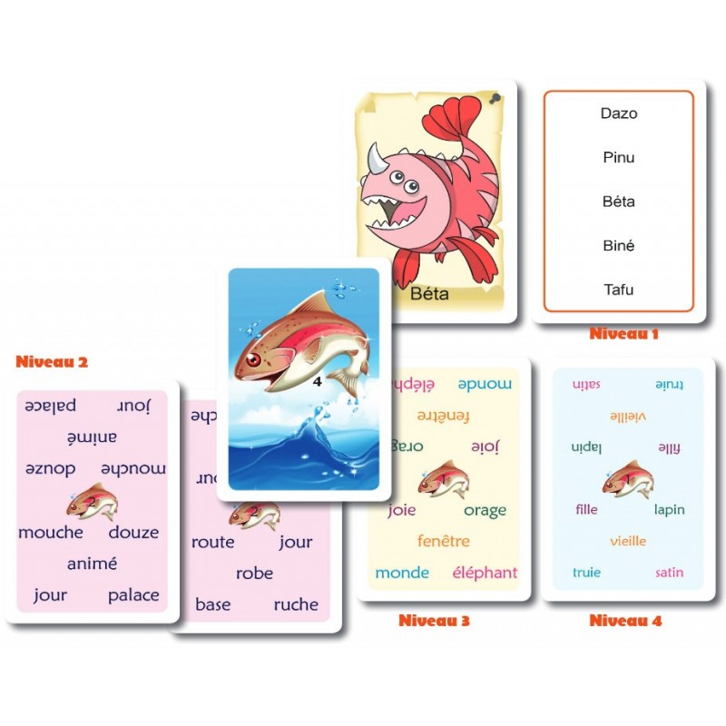 La pêche aux mots, un jeu édité par Cat