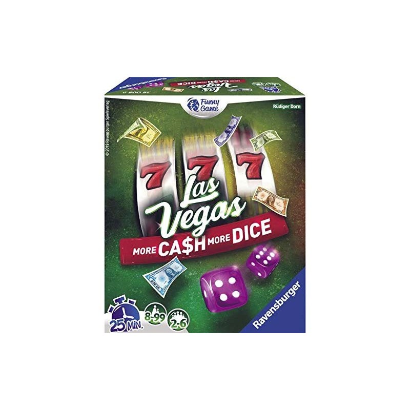 Las Vegas - More cash more dice un jeu Ravensburger