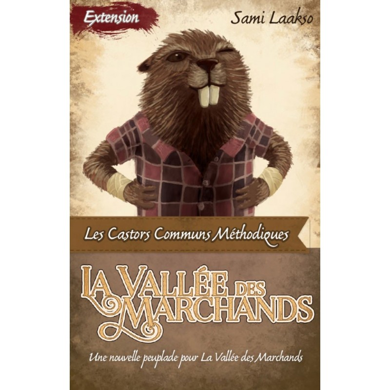La vallée des marchands : ext les castors communs méthodiques un jeu Bragelonne La vallée des marchands : ext les castors communs méthodiques un jeu Bragelonne