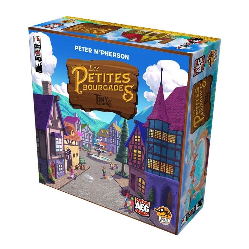 Les petites bourgades - Tiny towns un jeu Lucky Duck Games Les petites bourgades - Tiny towns un jeu Lucky Duck Games