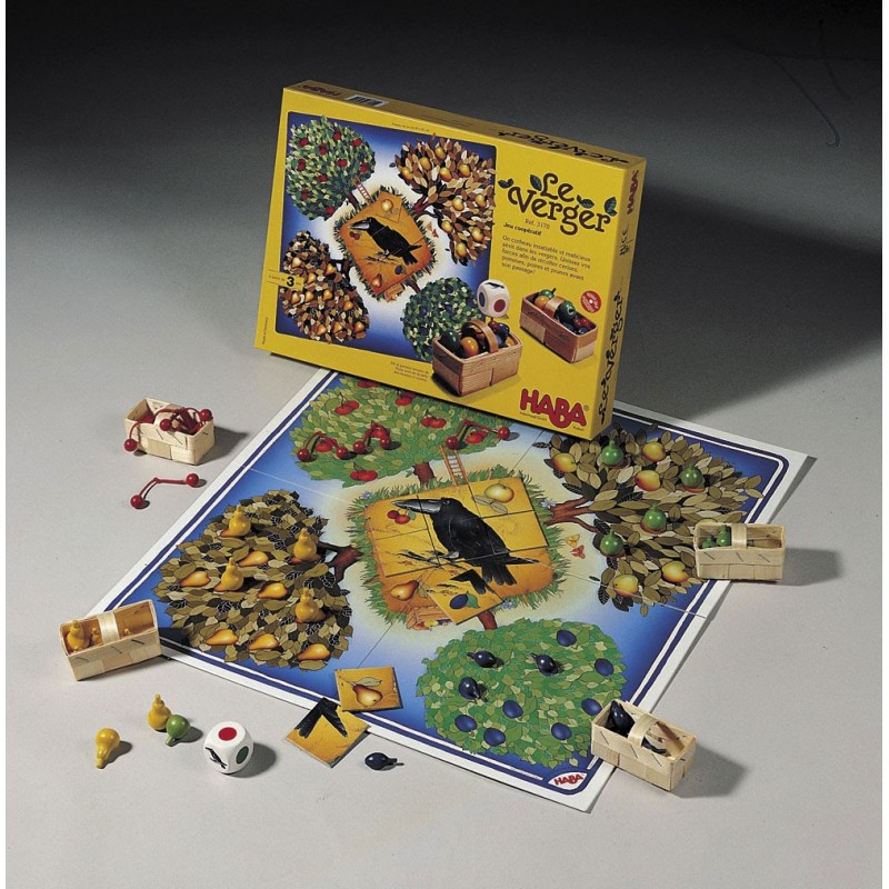 Le verger un jeu Haba Le verger un jeu Haba