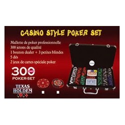 Mallette Poker 300 jetons 14