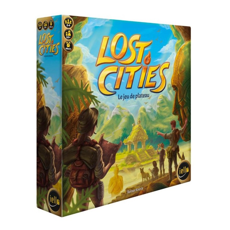 Lost Cities : le jeu de plateau un jeu Iello