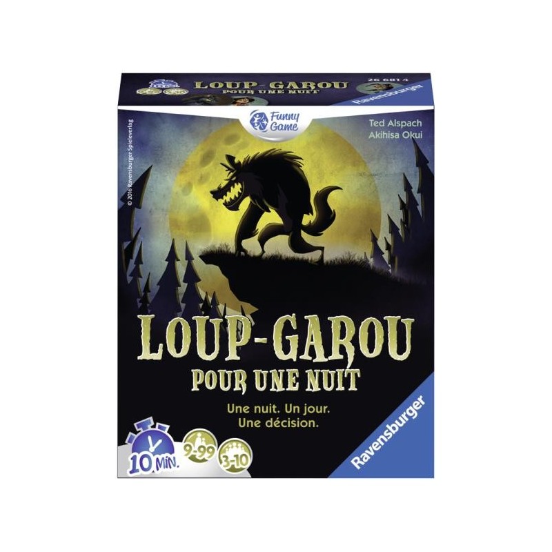 Loup garou pour une nuit un jeu Ravensburger