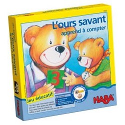 L'Ours Savant apprend à compter un jeu Haba