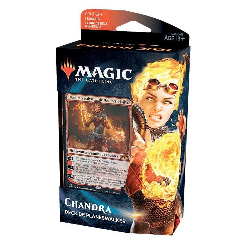 Edition 2021 - Deck Chandra un jeu Wizards of the coast Edition 2021 - Deck Chandra un jeu Wizards of the coast