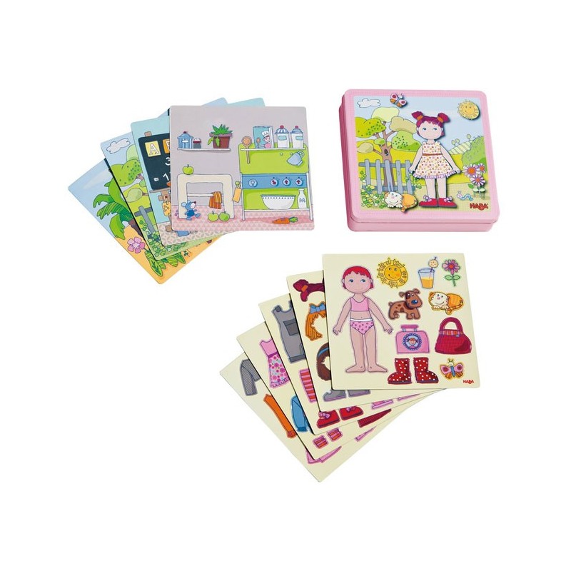 Poupée Lilli à habiller - magnetique un jeu Haba Poupée Lilli à habiller - magnetique un jeu Haba