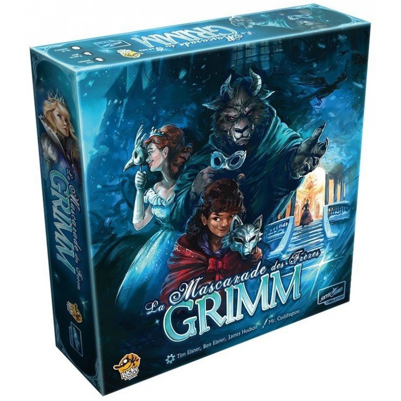 La mascarade des frères Grimm un jeu Lucky Duck Games