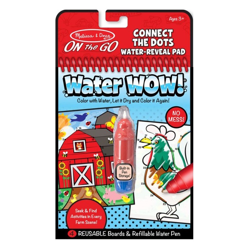 Water Wow ! - Points à relier - La ferme un jeu Melissa & Doug