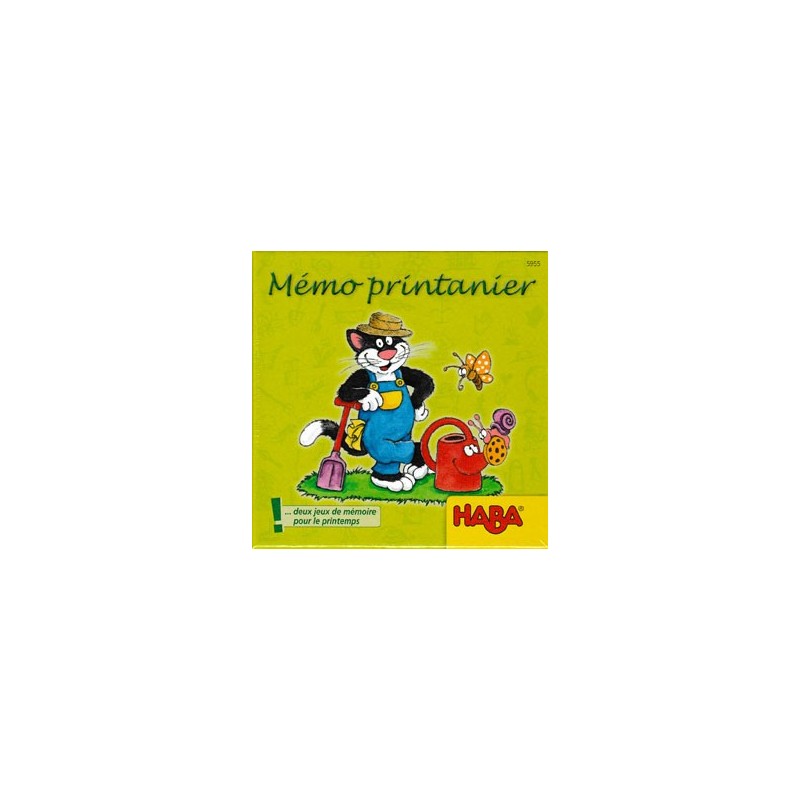 Mémo printanier un jeu Haba