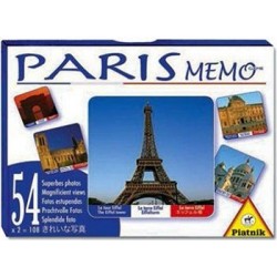 Memory Paris un jeu Piatnik