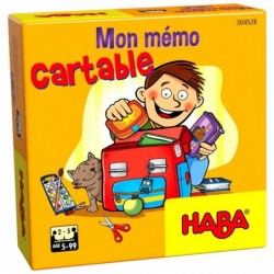 Mon memo cartable un jeu Haba