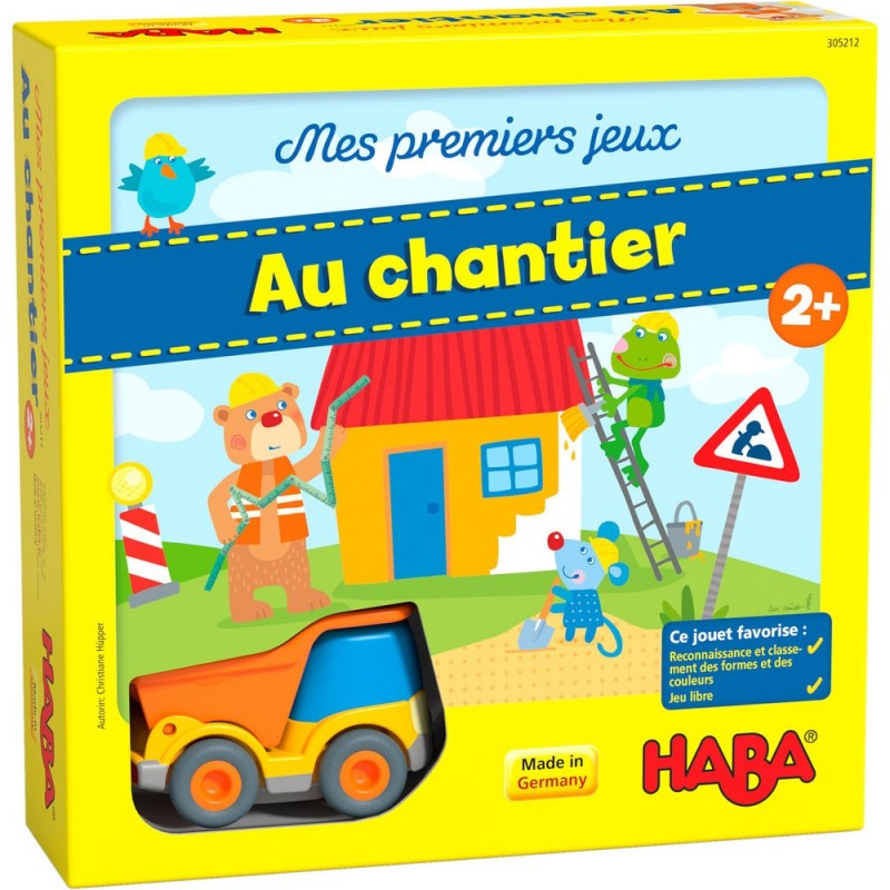 Mes premiers Jeux : Au chantier un jeu Haba