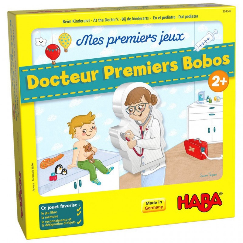 Mes premiers jeux ñ Docteur Premiers Bobos un jeu Haba