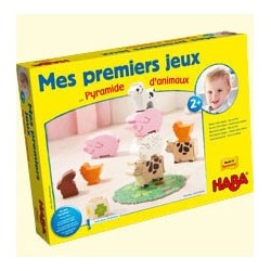 Mes premiers Jeux Pyramide d'animaux un jeu Haba