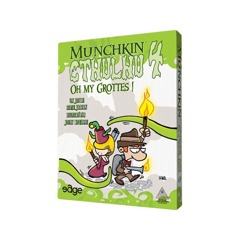 Munchkin Cthulhu 4 - Oh my grottes ! un jeu Edge