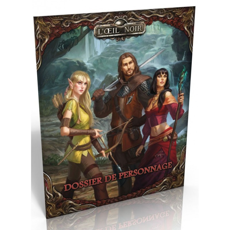 L'åil Noir - Dossier de personnage un jeu Black Book L'åil Noir - Dossier de personnage un jeu Black Book