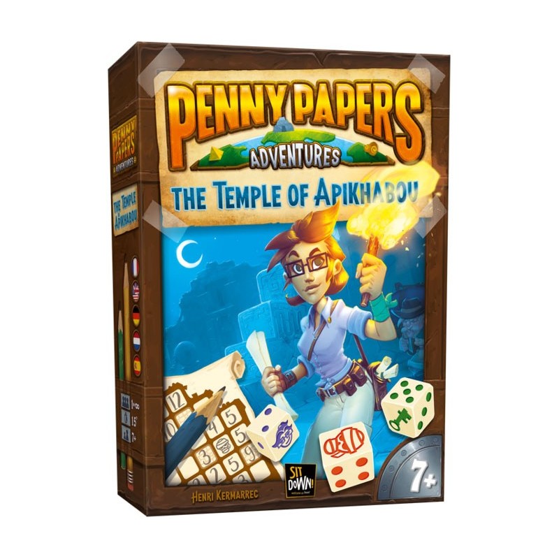 Penny Papers Adventures - The temple of Apikhabou un jeu Sit down