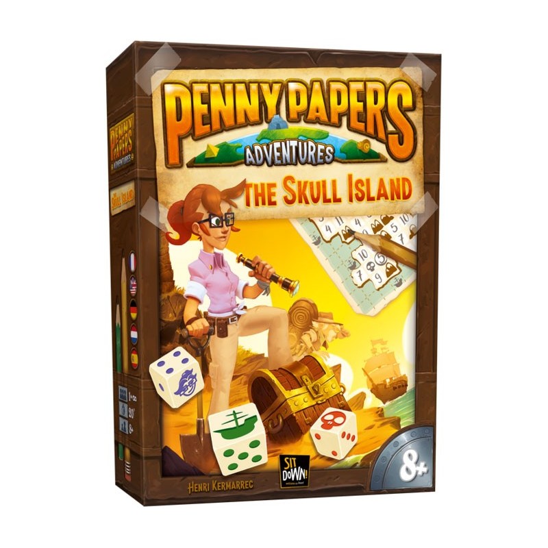Penny Papers Adventures - Skull Island un jeu Sit down Penny Papers Adventures - Skull Island un jeu Sit down