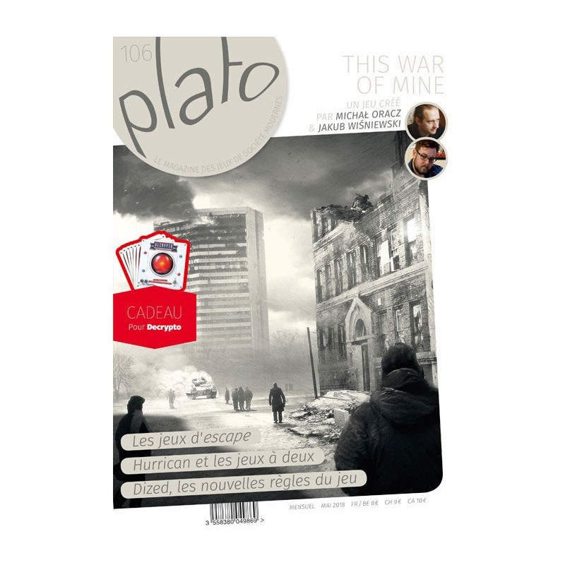 Plato magazine n∞106 un jeu Plato magazine