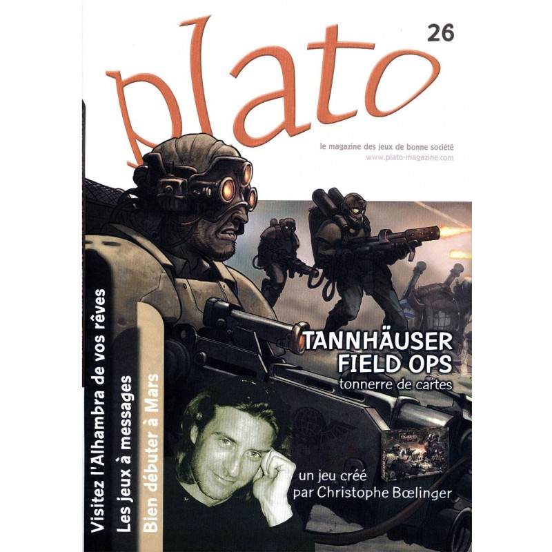 Plato magazine n∞26 un jeu Plato magazine