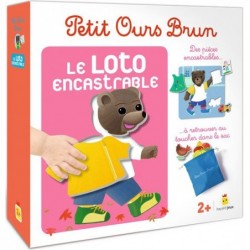 Petit Ours Brun - Le Loto Encastrable un jeu Bayard Jeux