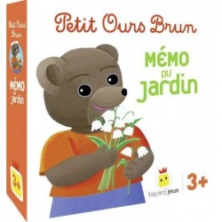 Petit Ours Brun - Mémo du Jardin un jeu Bayard Jeux