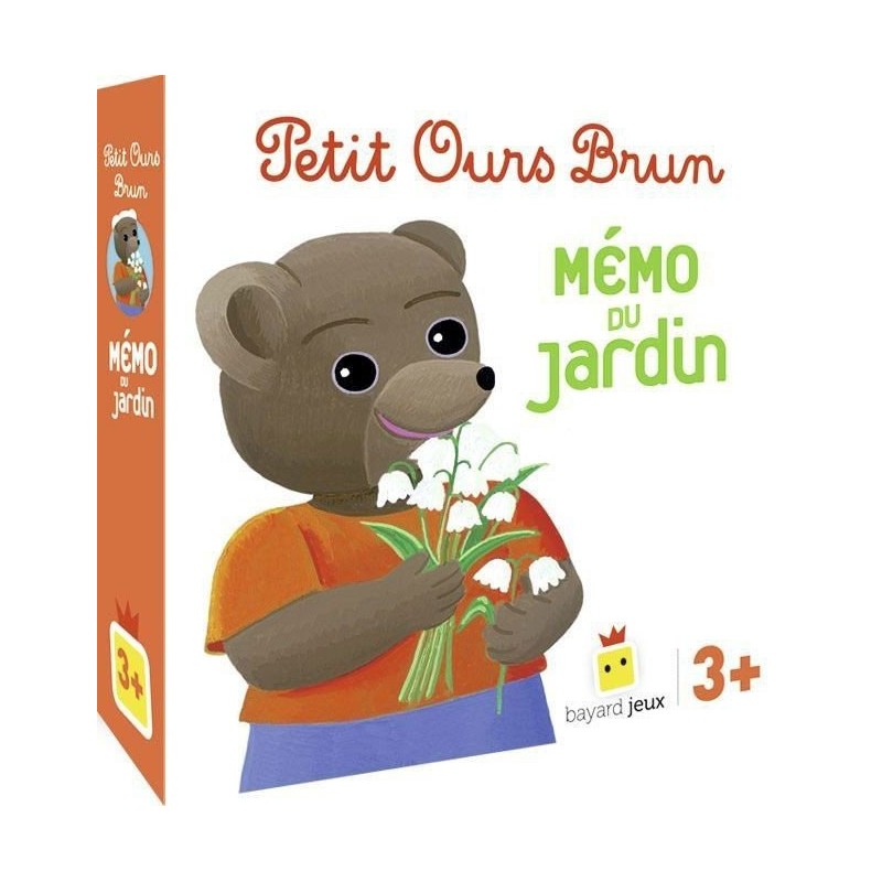 Petit Ours Brun - Mémo du Jardin un jeu Bayard Jeux