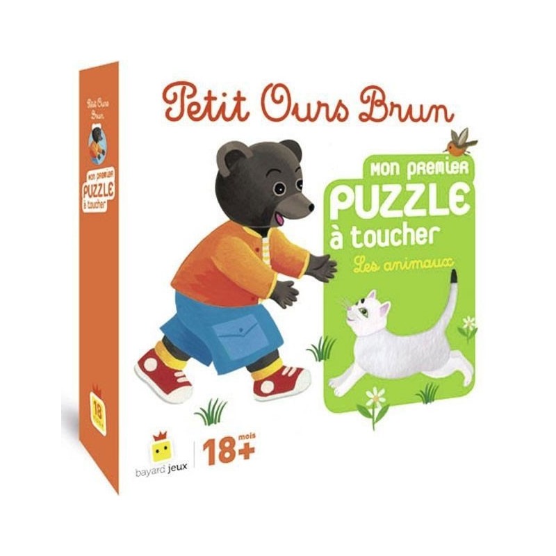 Petit Ours Brun - Mon premier puzzle à toucher