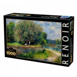 Puzzle 1000 pièces - Le marronnier en fleurs un jeu D-Toys