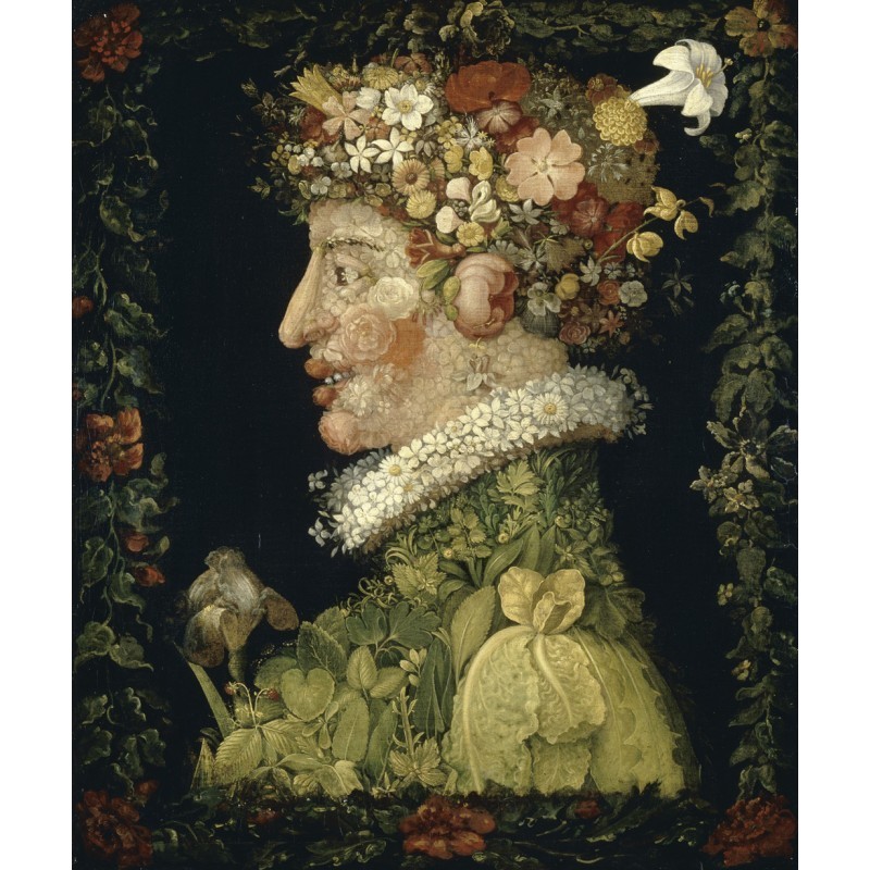 Puzzle 1000 pièces - Arcimboldo - Primavera un jeu Ricordi