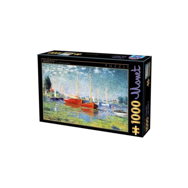 Puzzle 1000 pièces - Monet - Argenteuil un jeu D-Toys