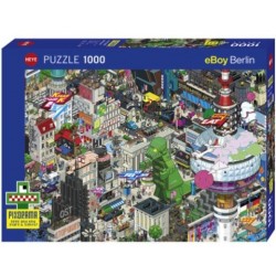 Puzzle 1000 pièces - Berlin Quest un jeu Heye