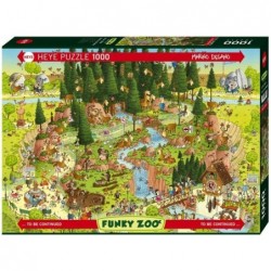 Puzzle 1000 pièces - Black forest habitat un jeu Heye