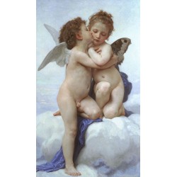 Puzzle 1000 pièces - Bouguereau - Amour et psyché un jeu Ricordi