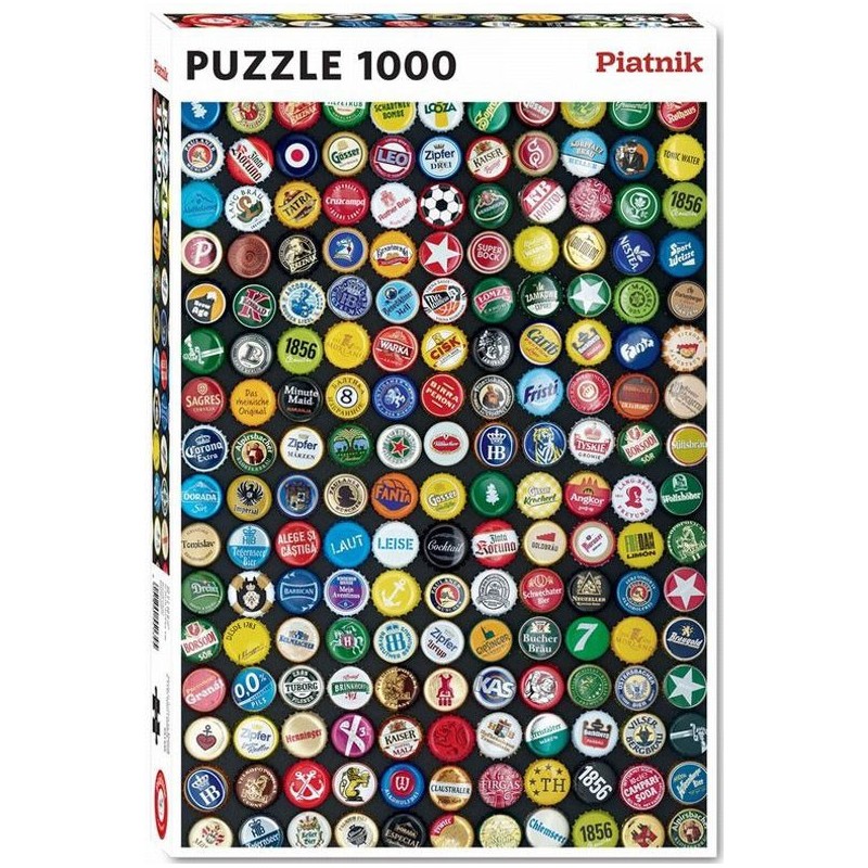 Puzzle 1000 pièces - Capsules un jeu Piatnik