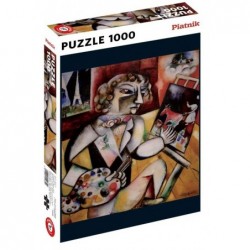 Puzzle 1000 pièces - Chagall - Autoportrait un jeu Piatnik