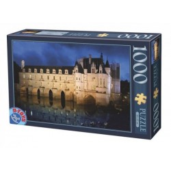 Puzzle 1000 pièces - Château de Chenonceau un jeu D-Toys