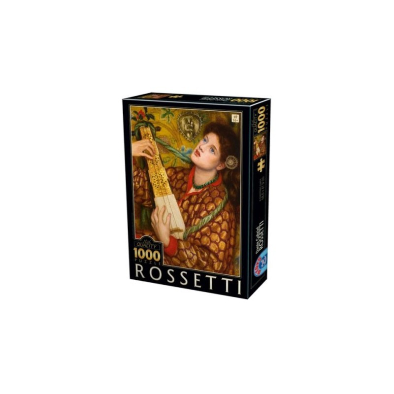Puzzle 1000 pièces - Dante Gabriel Rossetti christmas un jeu D-Toys