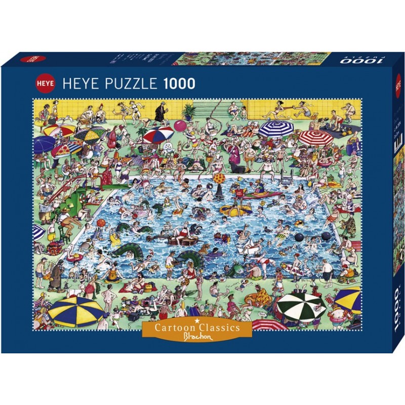 Puzzle 1000 Pièces - Blachon - Cool down un jeu Heye