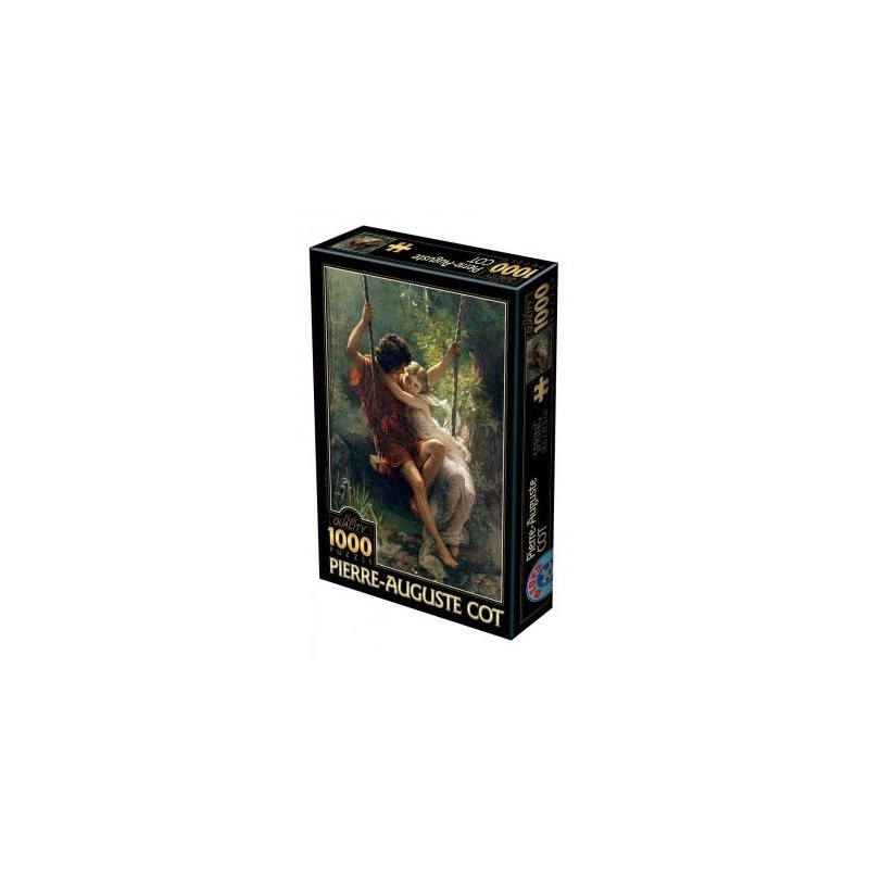Le printemps - Pierre Auguste Cot - 1000 pièces un jeu D-Toys Le printemps - Pierre Auguste Cot - 1000 pièces un jeu D-Toys