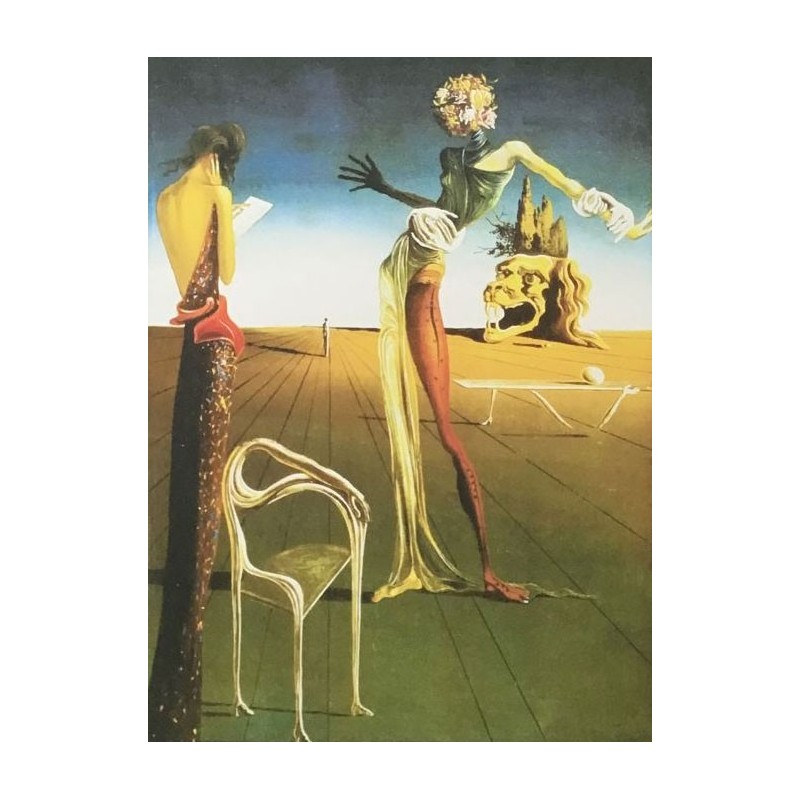 Puzzle 1000 pièces - Dali - Woman with head of roses un jeu Ricordi Puzzle 1000 pièces - Dali - Woman with head of roses un jeu Ricordi