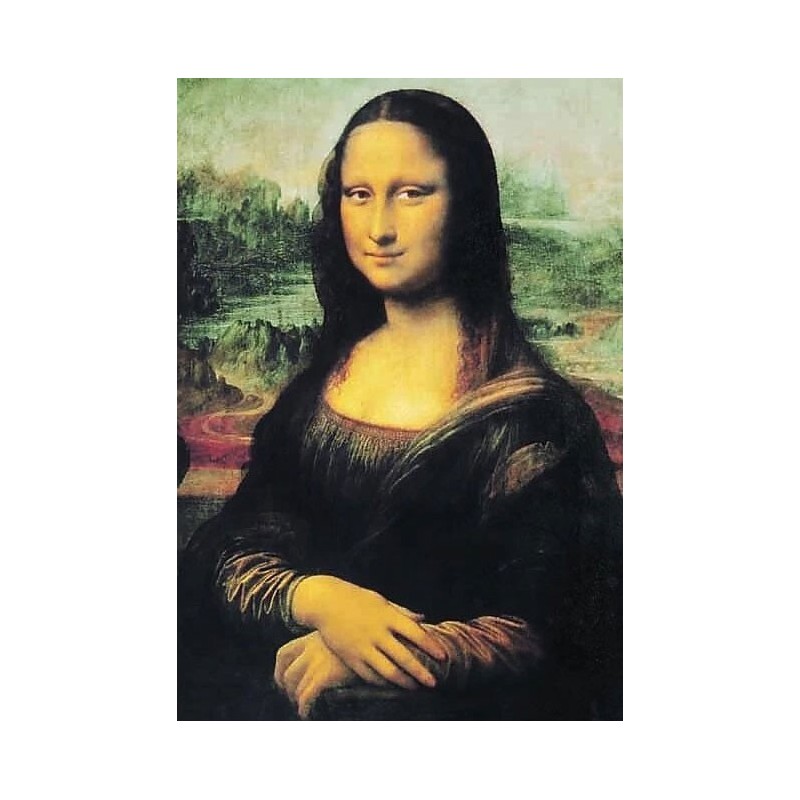 Puzzle 1000 pièces - De Vinci - Mona Lisa un jeu Ricordi