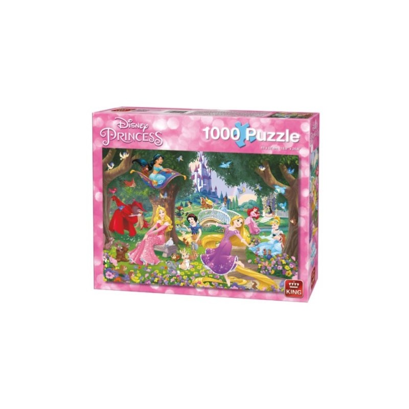 Puzzle 1000 pièces - Disney Princesse un jeu King
