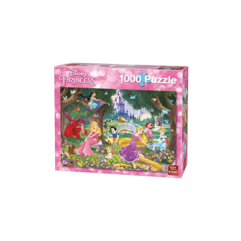 Puzzle 1000 pièces - Disney Princesse un jeu King Puzzle 1000 pièces - Disney Princesse un jeu King