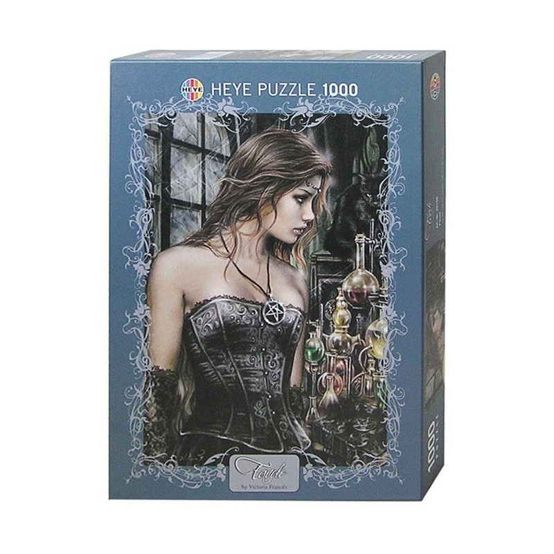 Puzzle 1000 pièces - Femme poison un jeu Heye