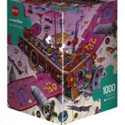 Puzzle 1000 pièces - Fly with me un jeu Heye