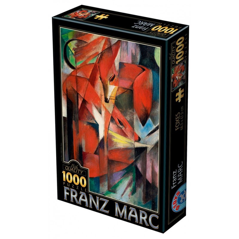 Puzzle - Marc Franz - renards un jeu D-Toys