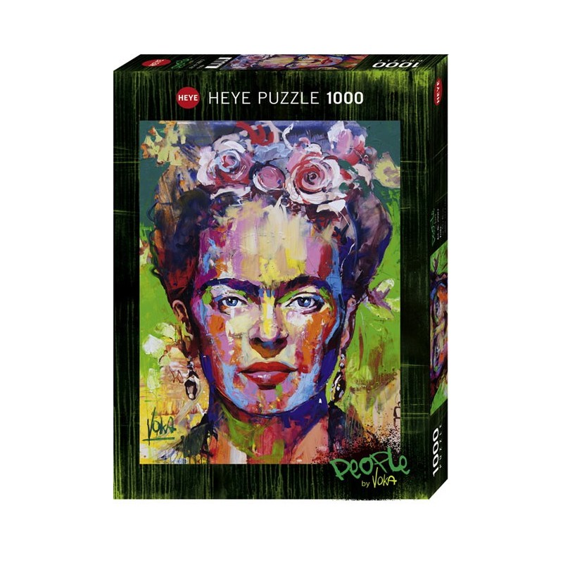 Puzzle 1000 Frida un jeu Heye